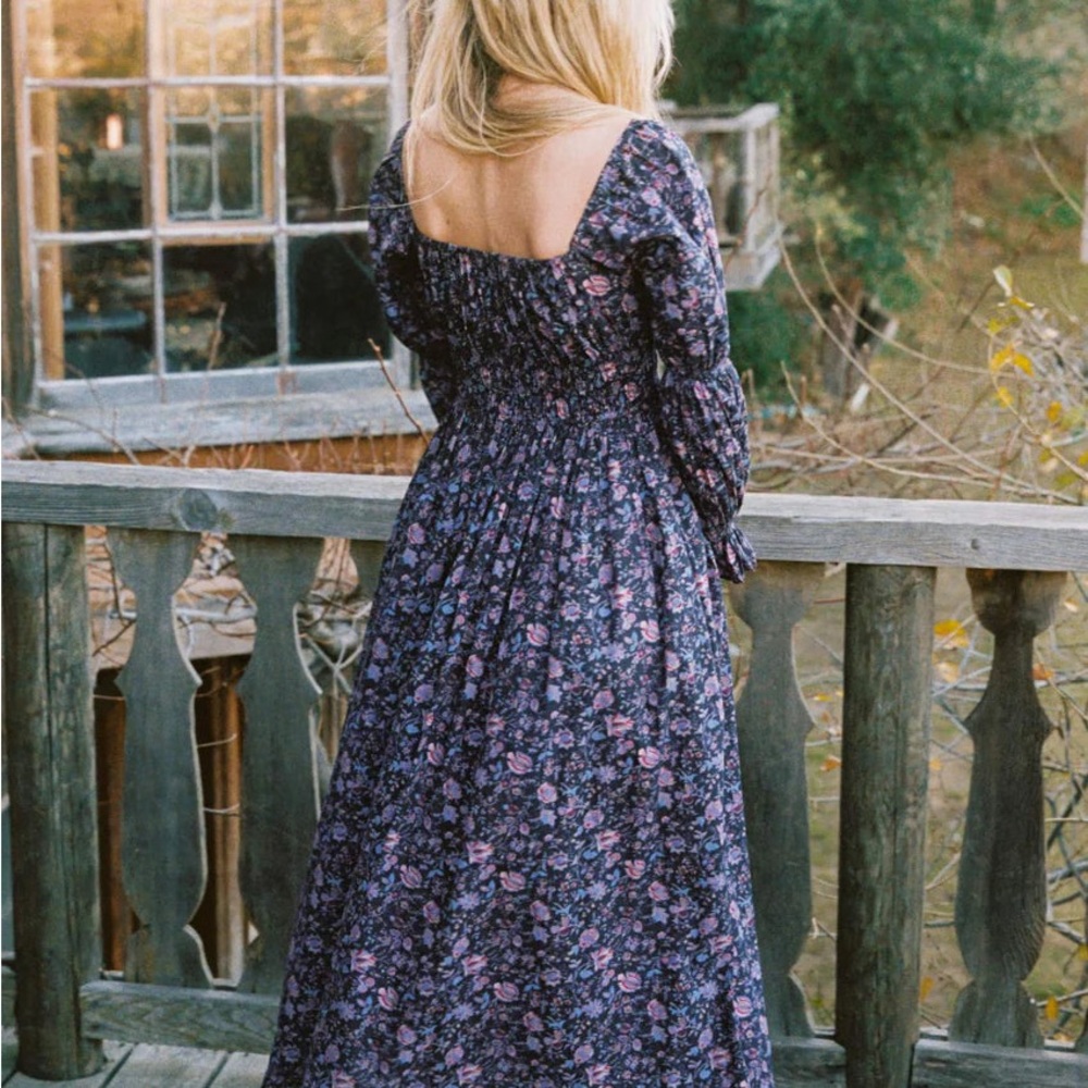 Christy Dawn Adelia Dress - Blooming Pomegranate - Picture 5 of 6